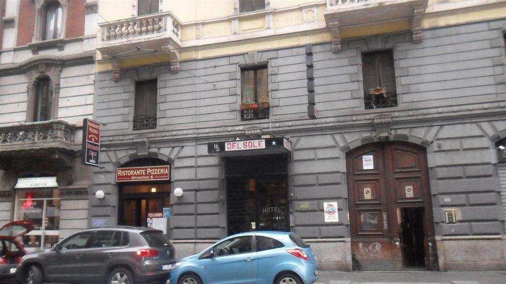 Hotel Del Sole Milánó Kültér fotó